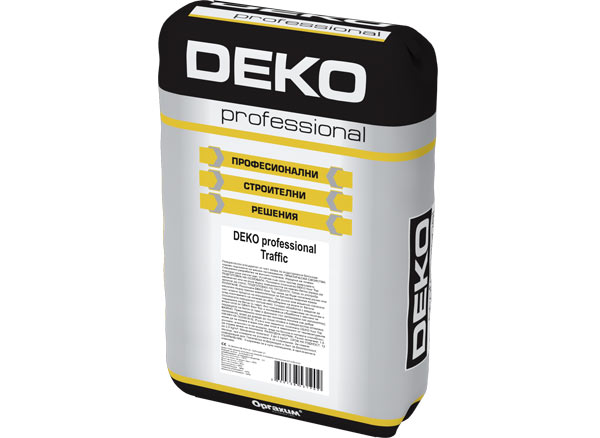Нови специализирани лепила за плочки DEKO professional DEKO-professional
