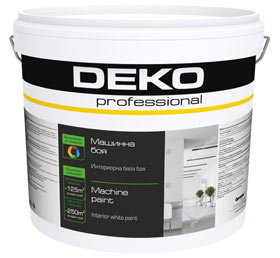 Професионални бои за стени и тавани DEKO professional