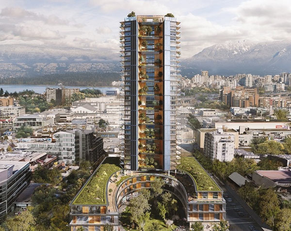 дървен небостъргач