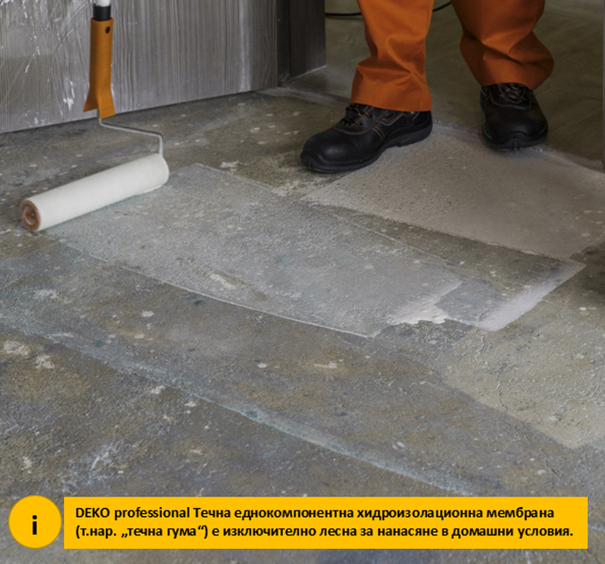 DEKO professional – системи за хидроизолация от Оргахим АД хидроизолации