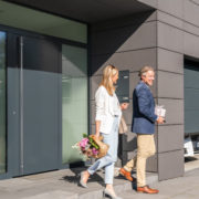 Hörmann ThermoPlan Hybrid – елегантно решение при външните врати външна врата