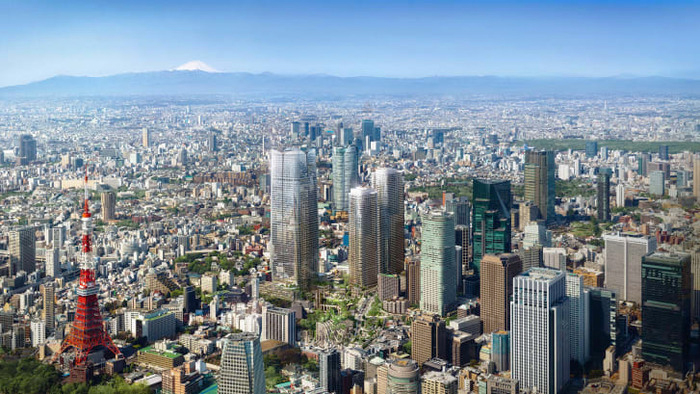 небостъргач в Япония